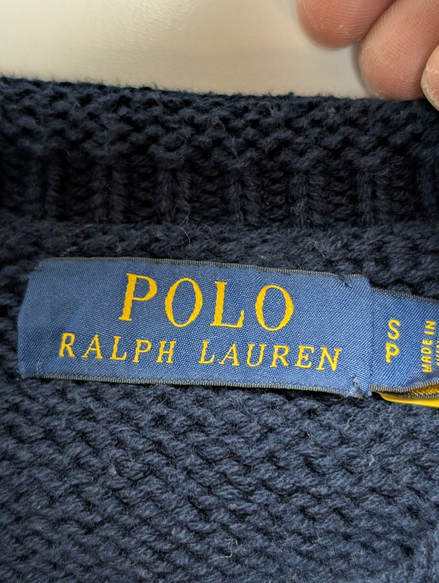 Pull RALPH LAUREN RL 67 American Flag Sweater Grosse Maille Homme S