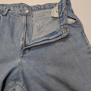 Jean Wrangler Homme Vintage Bleu Clair W38 L34 Denim Pantalon Coupe Droite Chic