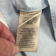 Chemise Burberry Brit Vintage Taille XL Bleu Clair Coton Logo Brodé