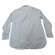 Chemise CHAPS bleue à rayures blanches taille L #64e