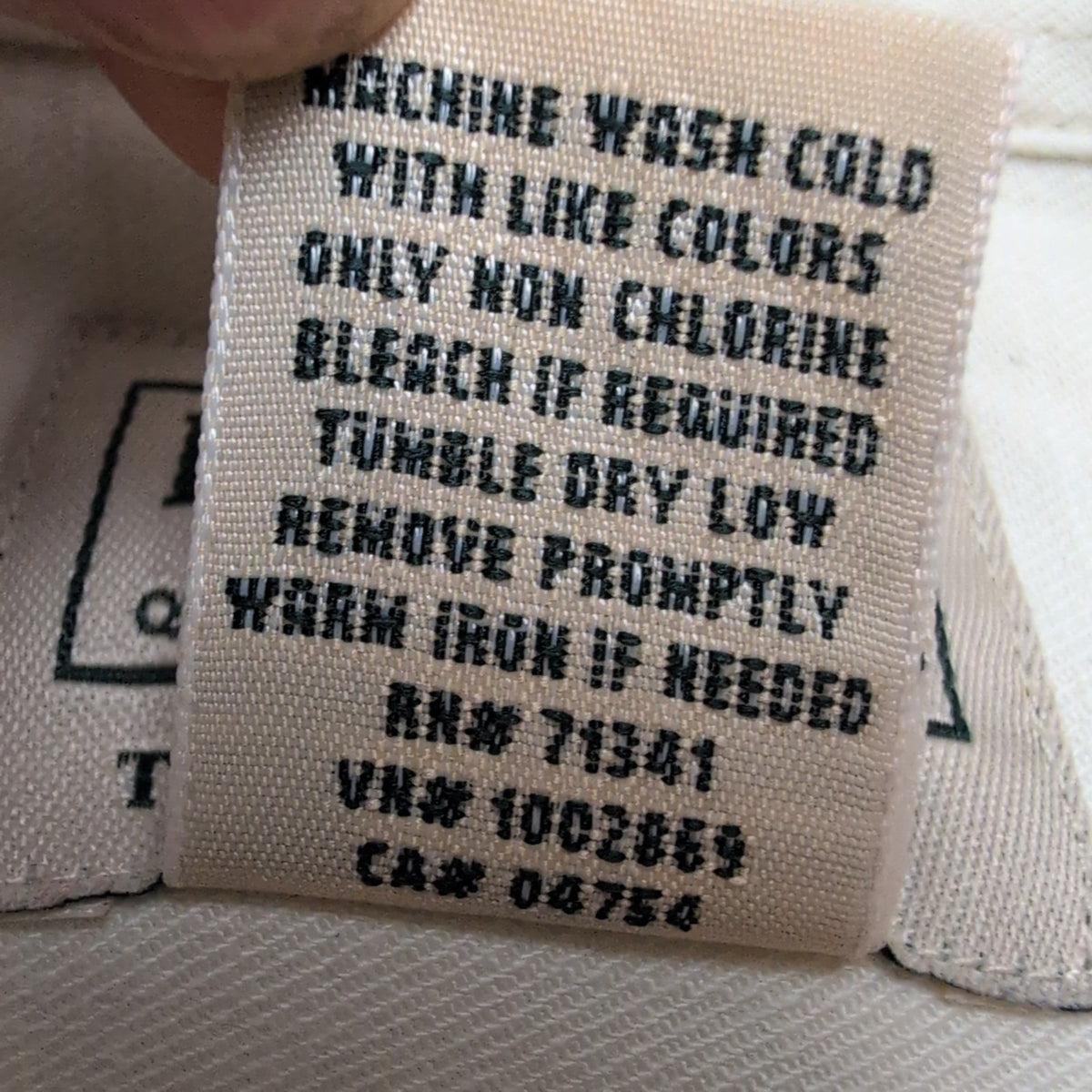 Chemise L.L.Bean XL Tall Écru Tissu Épais Vintage 2 Poches manches longues