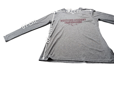 T-shirt Manches Longues Nike Dri-Fit Westford Academy Basketball" Femme T. L