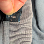 Polo Ralph Lauren Homme L Bleu Gris Chiné Logo Rouge Polo Manches Courtes