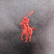 Chemise Ralph Lauren Blake Homme M Violet Profond Logo Rouge Manches Courtes