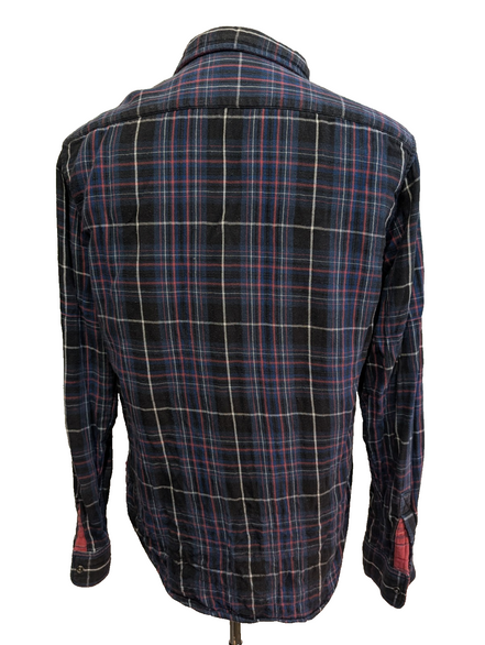 🔥 Chemise LEVI'S Doublée Flanelle Manches Longues Boutons Nacre - Taille M