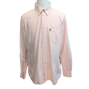 Chemise Barbour Tailored Fit Rose Pâle 100% Coton Taille XXL Ajustée