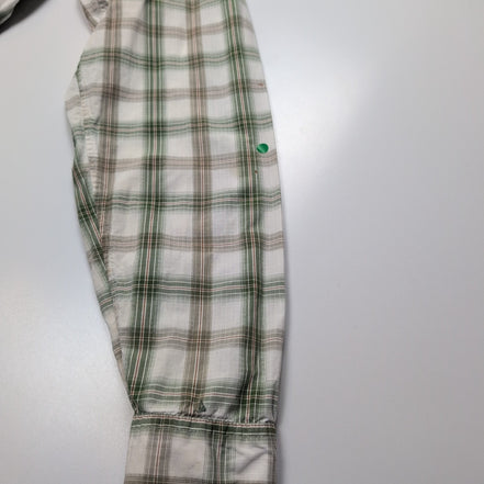Chemise Patagonia S M Western Vert Carreaux Coton 2 Poches manches longues