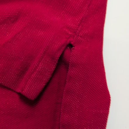 Polo Ralph Lauren Homme M Rouge Logo Noir Polo Manches Courtes