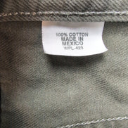 Levi’s 501 Jean Homme W33 L30 Kaki Vintage Pantalon Bouton Coton