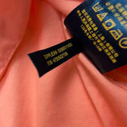 Chemise Polo Ralph Lauren Enfant XL 170/96A Orange Pastel Coton Logo Vert