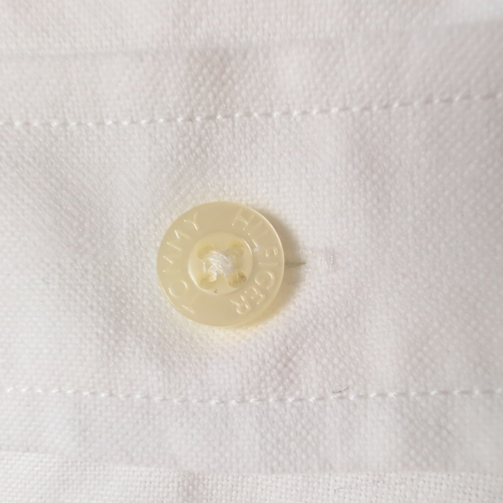 Chemise Tommy Hilfiger Blanche 1 poche Taille XL / XXL Vintage