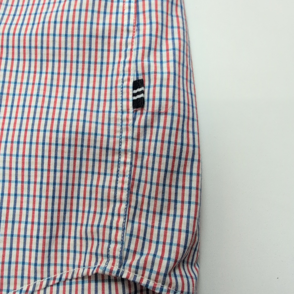 Chemise Nautica XXL Bleu Blanc Rouge Carreaux 100% Coton Classic