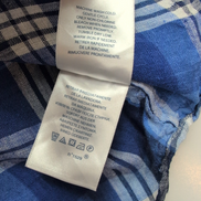 Chemise Ralph Lauren Lin S Carreaux Bleu Blanc Philippines manches longues