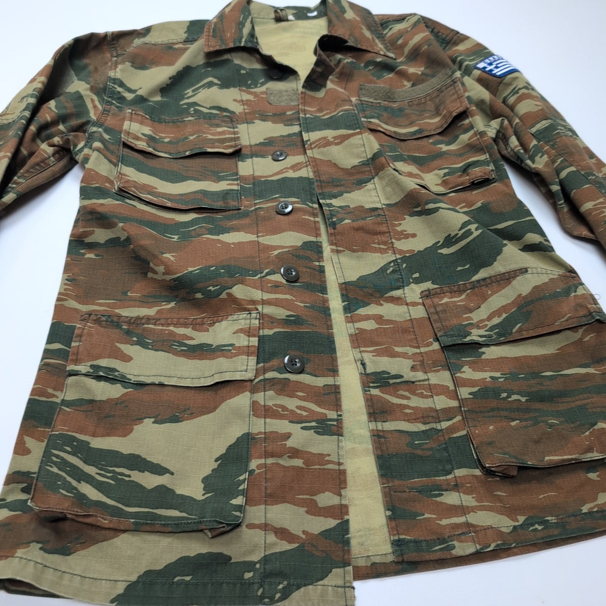 Veste militaire camouflage kaki marron Taille XS Army Combat Ripstop Camo