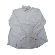 Chemise CHAPS bleue uni taille L #71e