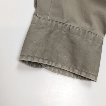 Chemise Ralph Lauren Blake M Kaki Vintage Logo Brodé Made in USA Coton