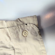 Chemise L.L. Bean beige crème uni taille S #134e
