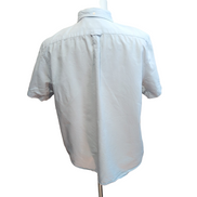 Chemise Lacoste Vintage XL Bleu Clair Regular Fit Poche manches courtes