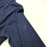 Chemise Carhartt 2XL Tall Relaxed Fit Bleu Marine 2 Poches Zip manches courtes