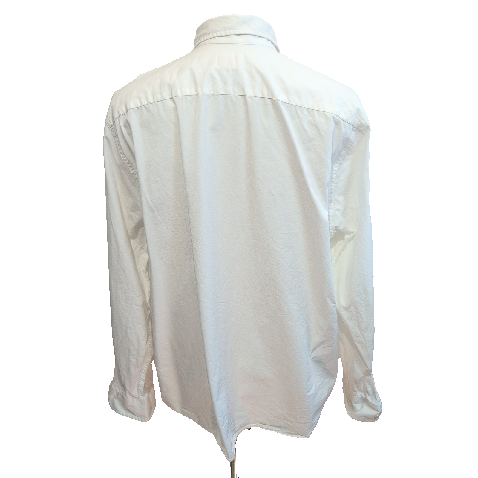 Levi's Chemise Blanche Manches Longues Coton Homme Taille XXL