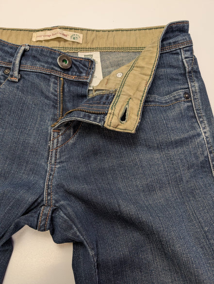 Jean Levi's Vintage Boot Cut 563 Femme Bleu Stretch T38 - Série Spéciale Eco