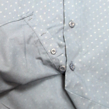 Chemise FYORD Black Label 9 S Slim Fit bleu marine motifs neuve étiquette