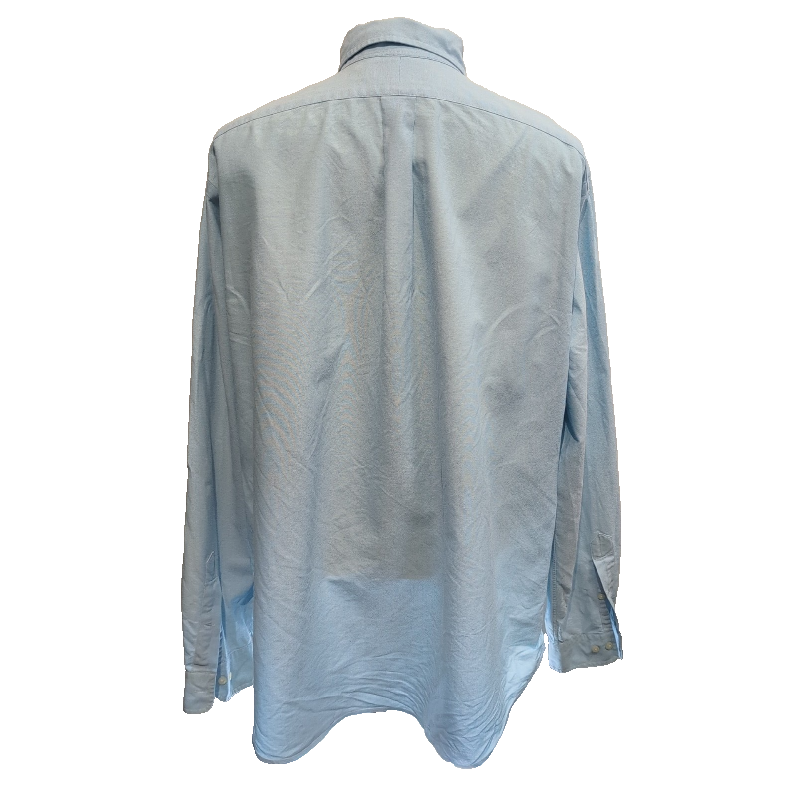Chemise Ralph Lauren Taille XXL Classic Fit Bleu Ciel Oxford Logo Rose Hong Kong