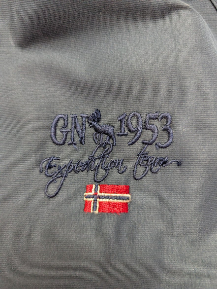 Manteau Imperméable Geographical Norway Bleu Marine Taille S (12 ans) Parka 🧥