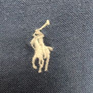 Chemise Ralph Lauren Slim Fit S Bleu Marine Multi Logos Manches Courtes