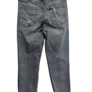 Jean Levi's Denizen Femme Bleu Clair Stretch Rock Troué Ourlet T34 W28