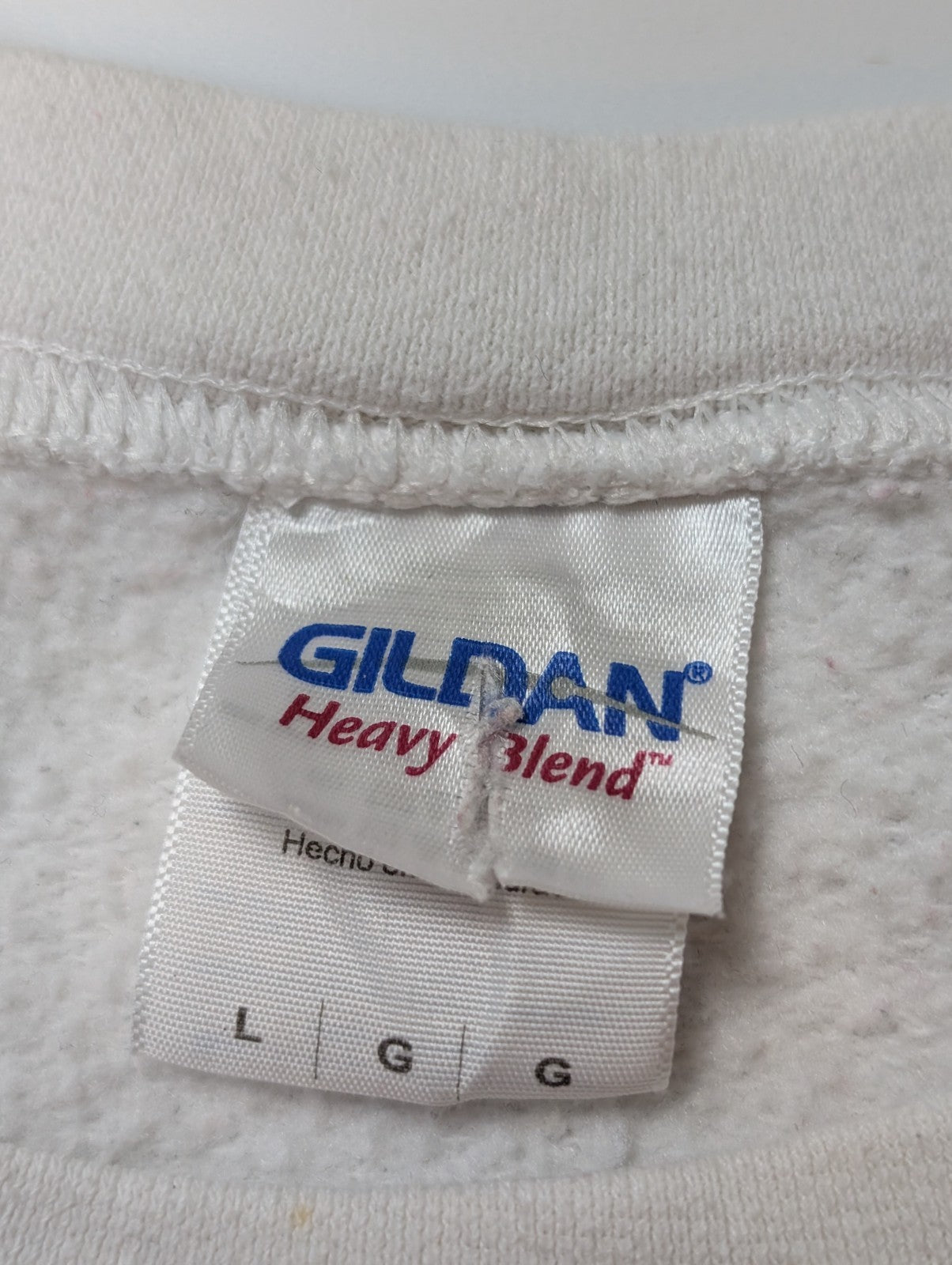 Sweat Michigan Est 1837 Vintage University College USA Gildan Navy Taille L