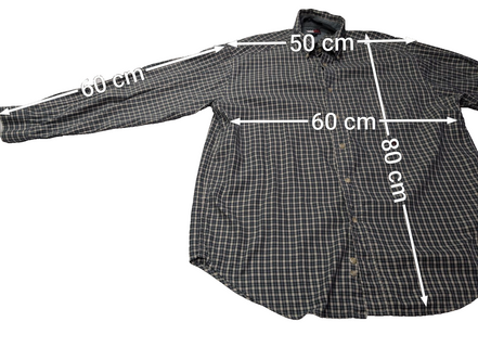 Chemise Tommy Hilfiger à carreaux taille M vintage taille plutôt XL #145msch