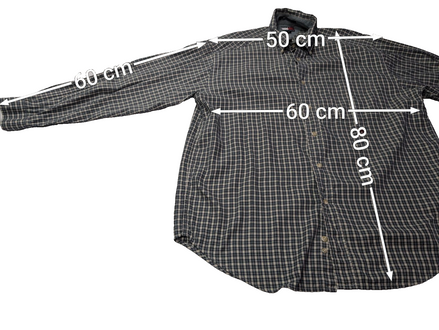 Chemise Tommy Hilfiger à carreaux taille M vintage taille plutôt XL #145msch