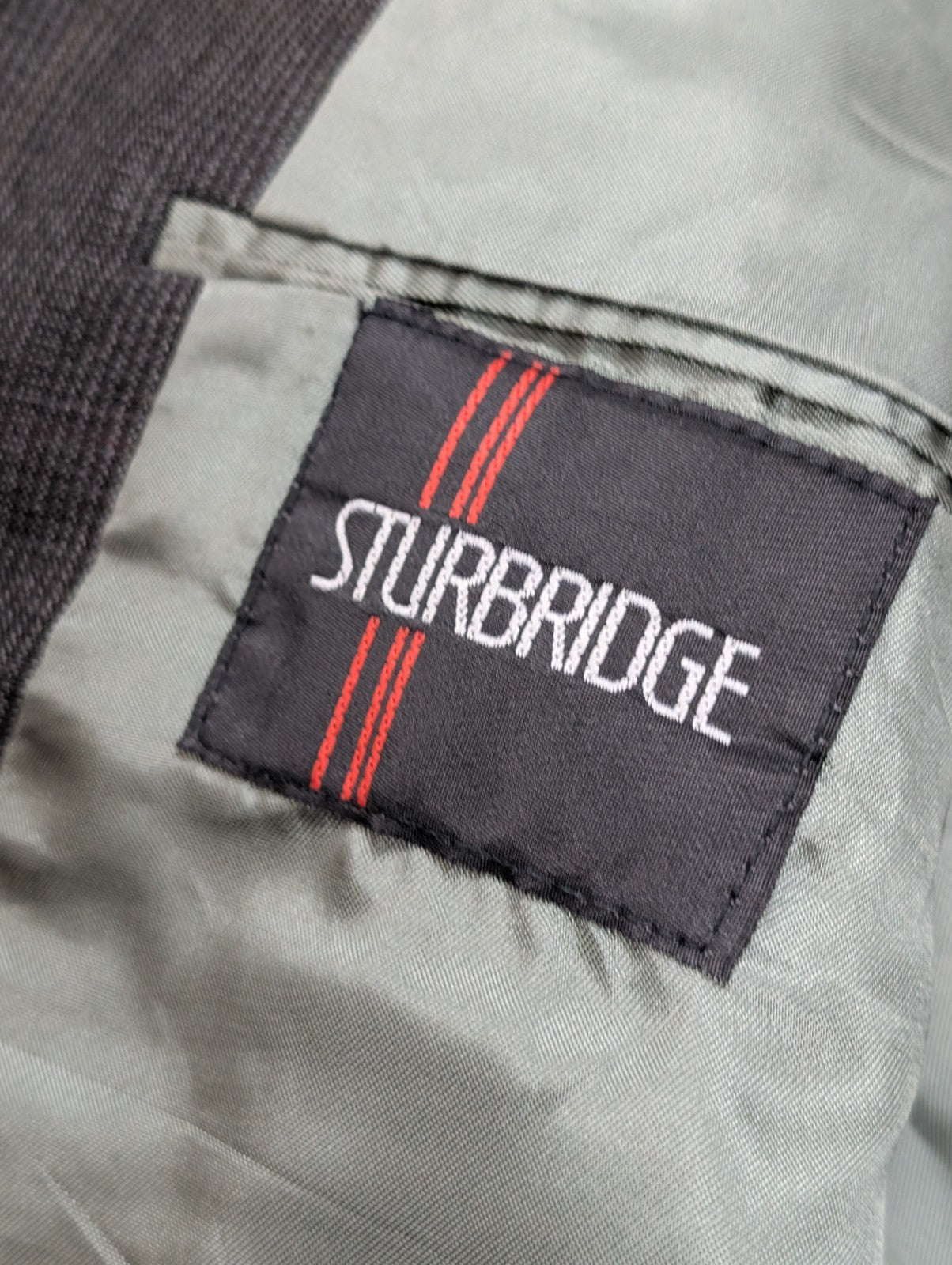 Veste Blazer homme Sturbridge marron micro-carreaux taille XL