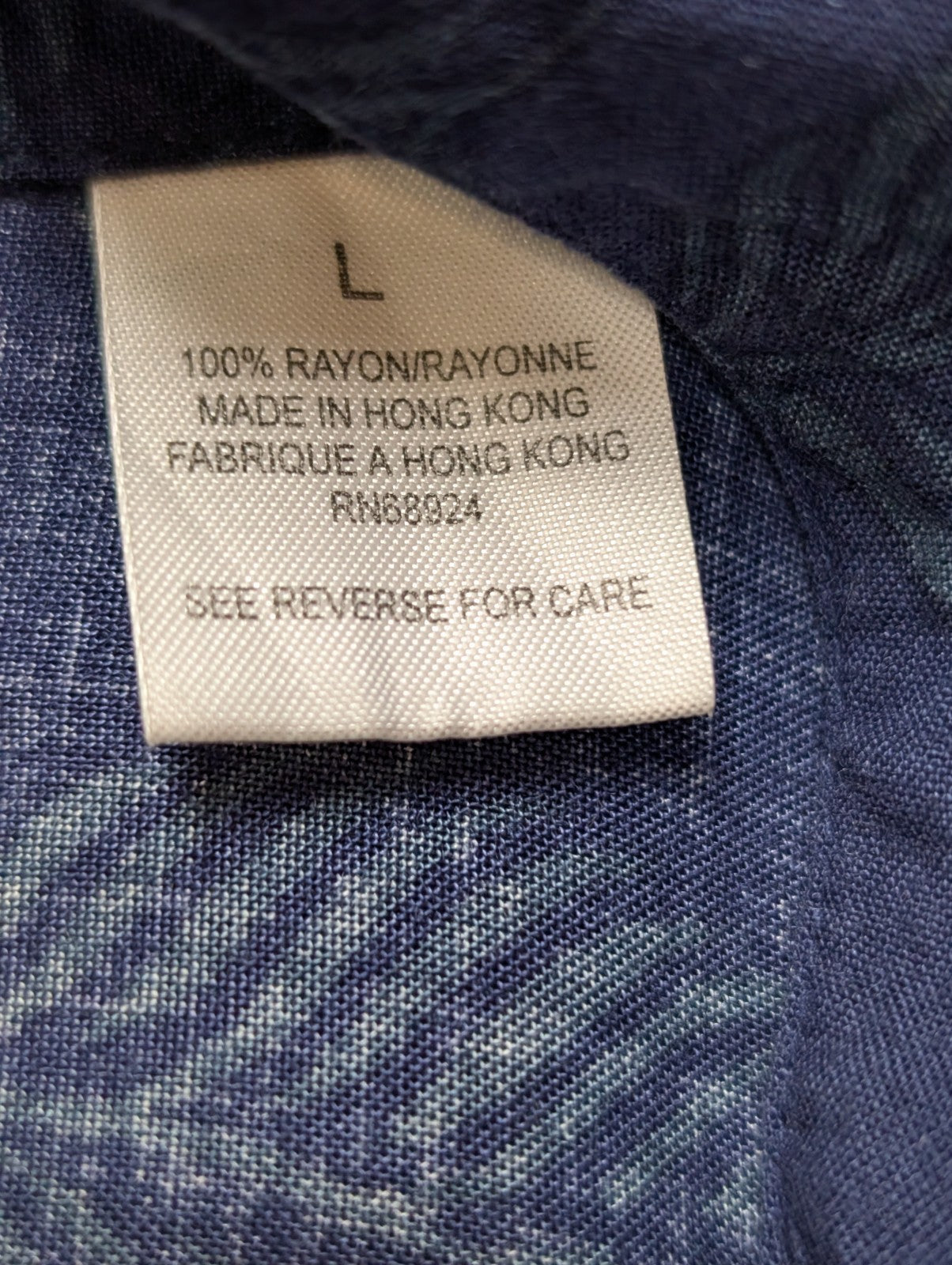 Chemise Hawaïenne Island Fever 100% Rayonne - BF Goodrich Aerospace - L
