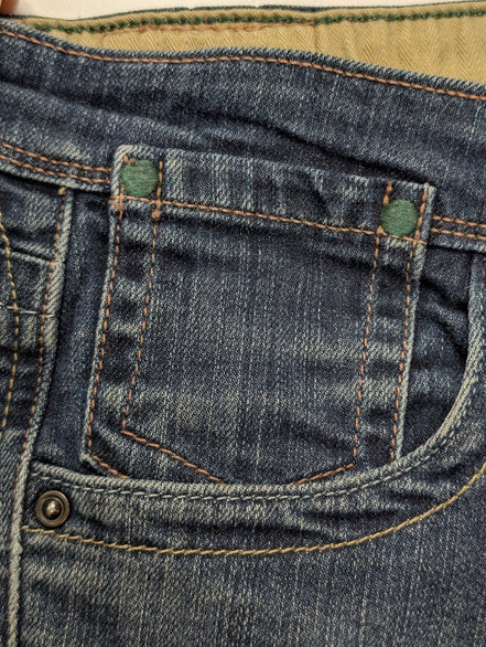 Jean Levi's Vintage Boot Cut 563 Femme Bleu Stretch T38 - Série Spéciale Eco