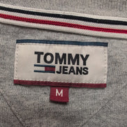 T-shirt Tommy Hilfiger M Gris Tommy Jeans Logo Manche 100% Coton