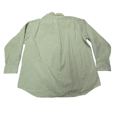 Chemise CHAPS verte à carreaux taille XXL #70e