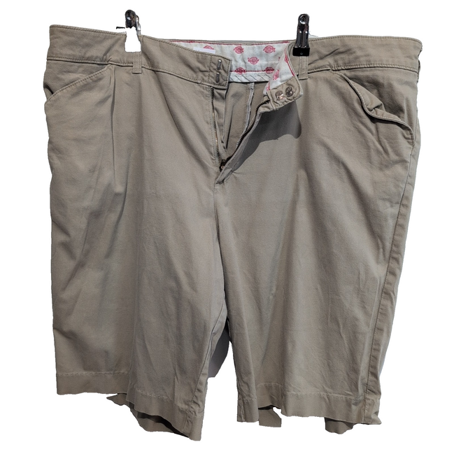 Short Dickies Chino Crème Homme W40 Coupe Droite Très Bon État