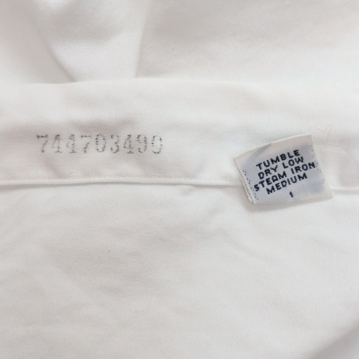 Chemise Ralph Lauren Yarmouth XL blanc Oxford logo marron coton Hong Kong