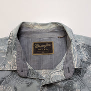 Chemise Wrangler Western Retro Motif Paisley - Taille XL