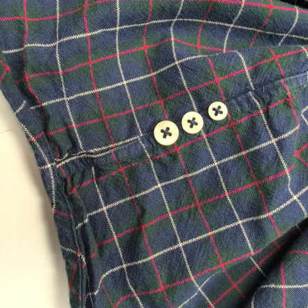Chemise Ralph Lauren 3XLT 3XL 4XL Classic Fit Flanelle Carreaux Logo Rouge