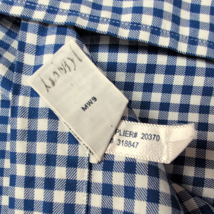 Chemise Ralph Lauren XL Classic Fit Bleu Marine Vichy Coton Excellent État