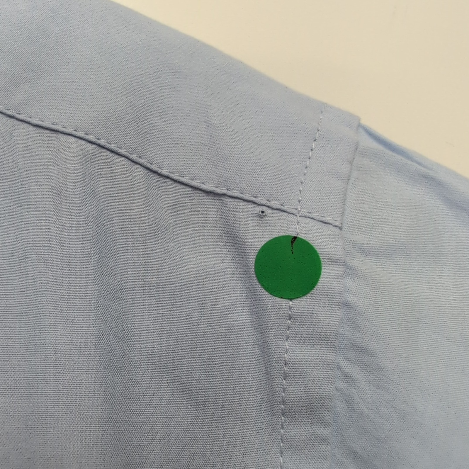 Chemise Todd Shelton M Neuve Étiquette Slim Fit Bleu Unie Manches longues