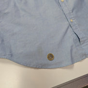 Chemise U.S. Polo ASSN bleu clair uni manches longues 1 poche taille L