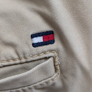 Pantalon Chino TOMMY HILFIGER Beige 👞 Coupe Cropped / Courte Taille W36 (L25)