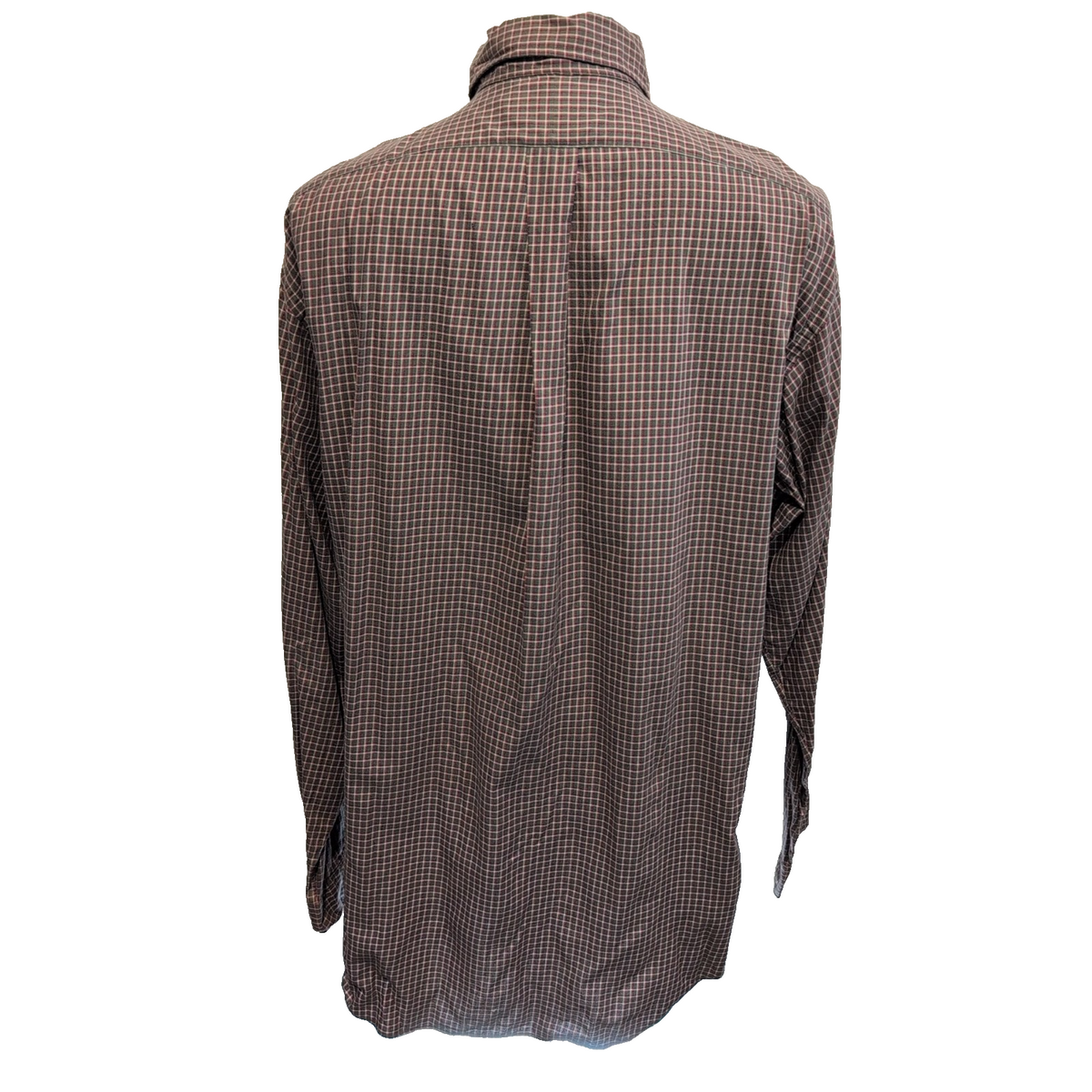 Chemise Ralph Lauren L kaki Carreaux Shirt Button Down Coton Logo Violet