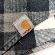 Carhartt chemise original fit carreaux noir gris 100% coton taille XL