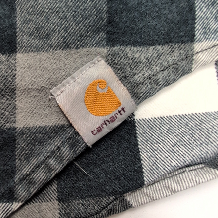 Carhartt chemise original fit carreaux noir gris 100% coton taille XL