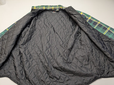 Turning Point Veste Surchemise Matelassée Carreaux Vert Jaune XL Hiver |253S